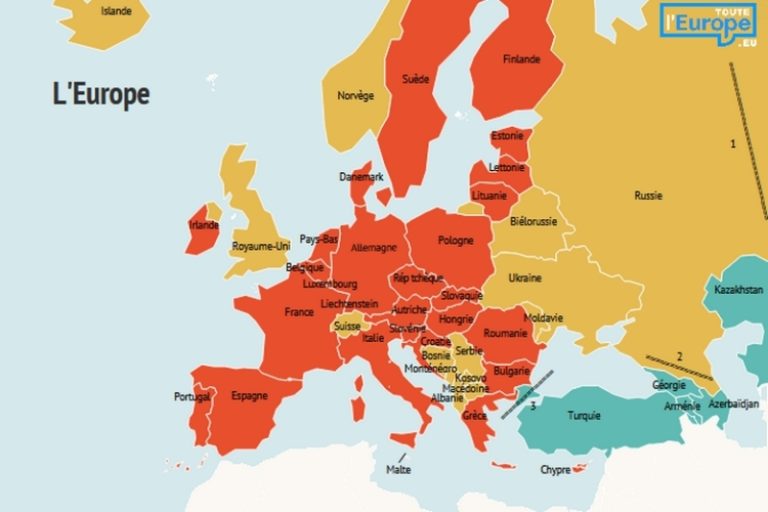Quels sont les pays européens ouverts aujourd’hui ?