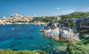 Sardinia: a bay in Capo Testa, near the village of Santa Teresa di Gallura, Italy