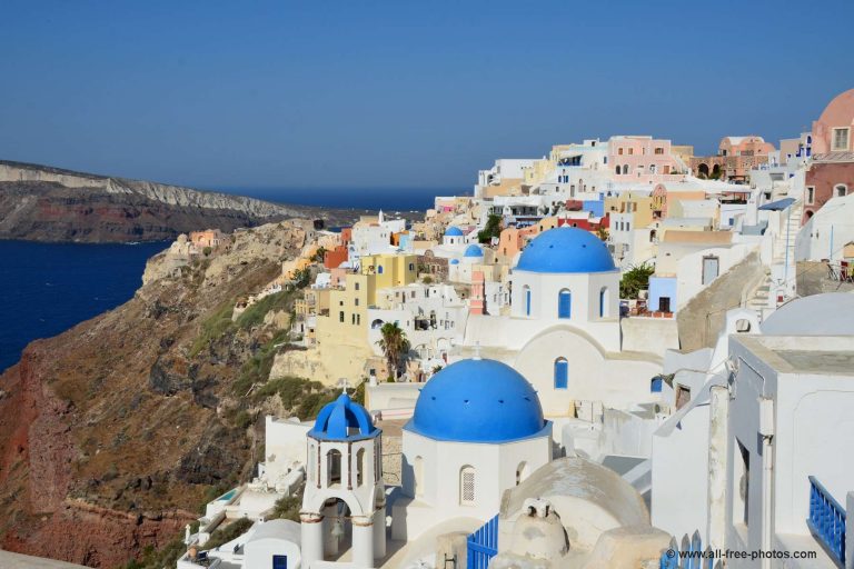 Partir en vacances sur l’île de Santorin